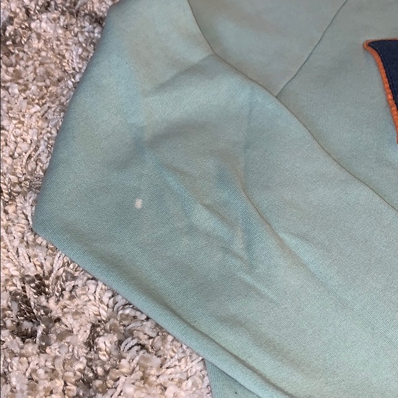 Hollister HCO mint blue hoodie sweatshirt XL - Picture 3 of 8